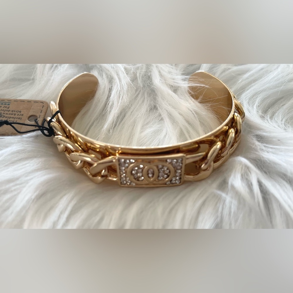 Cuban Link Cuff Bracelet